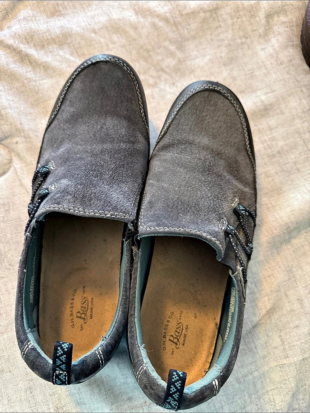Bogs Gray Boat Shoes